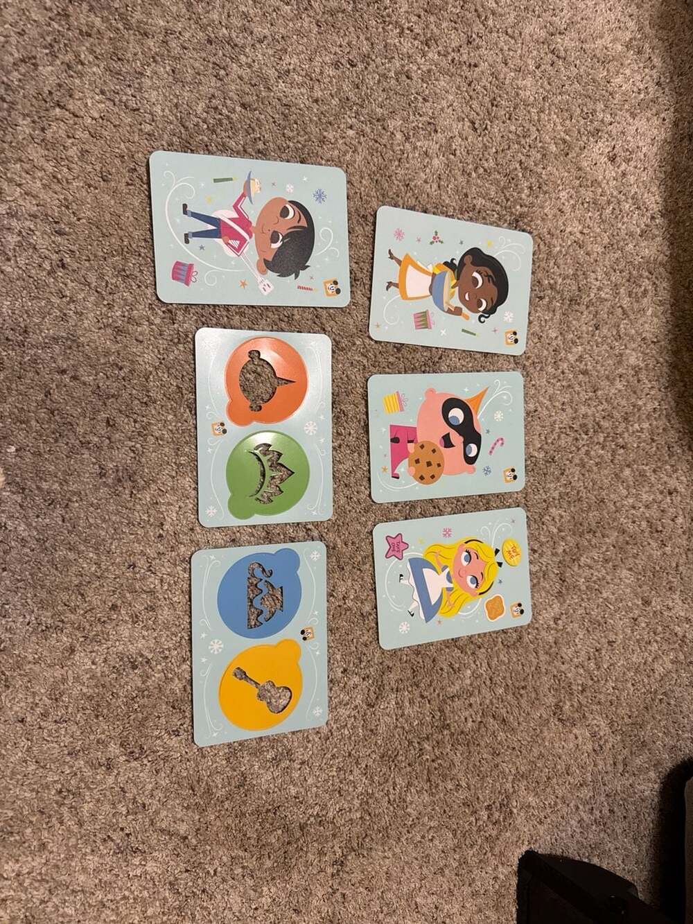 Disney recipe cards, new, annual passholder